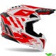 Airoh Aviator 3 Rampage Motocross Helmet - Red