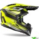 Airoh Aviator 3 Wave Motocross Helmet - Fluo Yellow