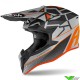 Airoh Wraap Mood Motocross Helmet - Orange / Mat