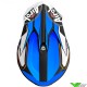 Airoh Striker Shaded Motocross Helmet - Blue / Orange