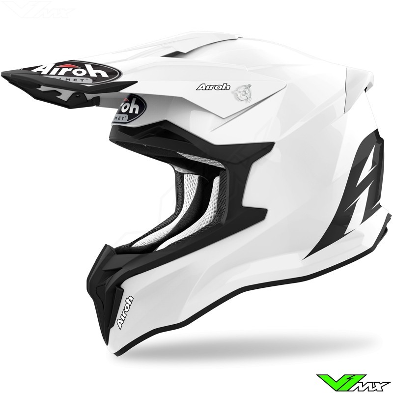 Airoh Striker Motocross Helmet - White