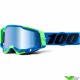 100% Racecraft 2 Fremont Motocross Goggle - Blue Mirror Lens