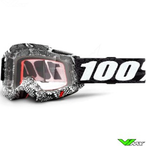 100% Accuri 2 Cobra Motocross Goggle - Clear Lens