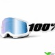 100% Strata 2 Everest Crossbril - Blauwe spiegel lens