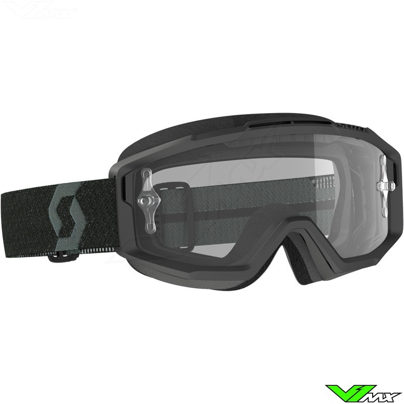 Scott Split OTG Motocross Goggle - Black / Grey