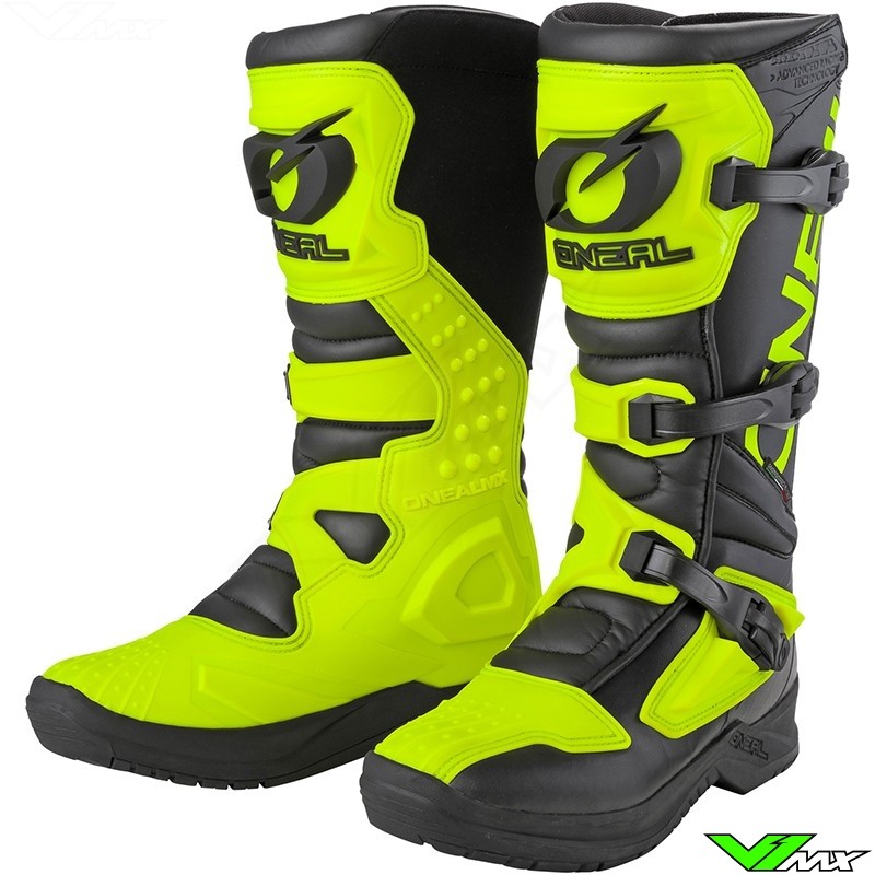 Oneal RSX Motocross Boots - Fluo Yellow (40, 41, 43)