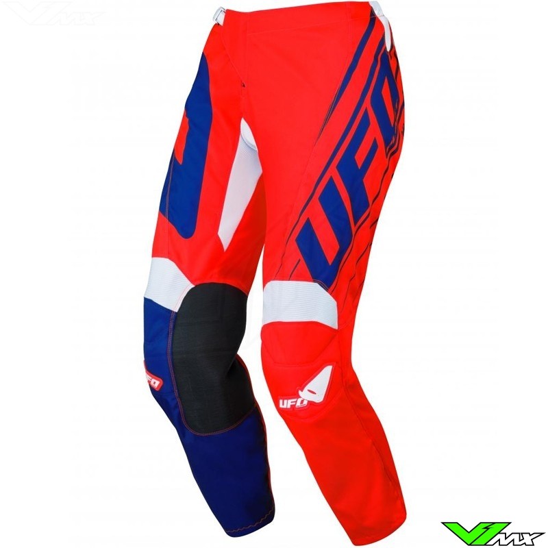 UFO Vanadium Youth Motocross Pants - Red / Blue (36-38)