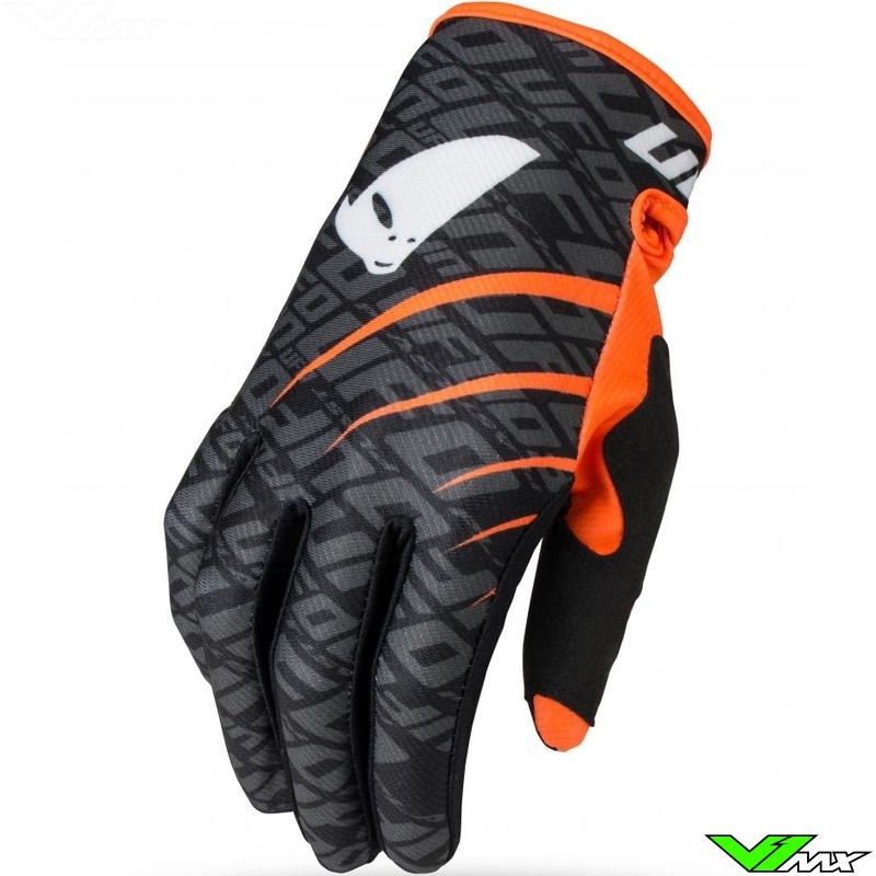 UFO Skill Indium 2021 Motocross Gloves Black Orange