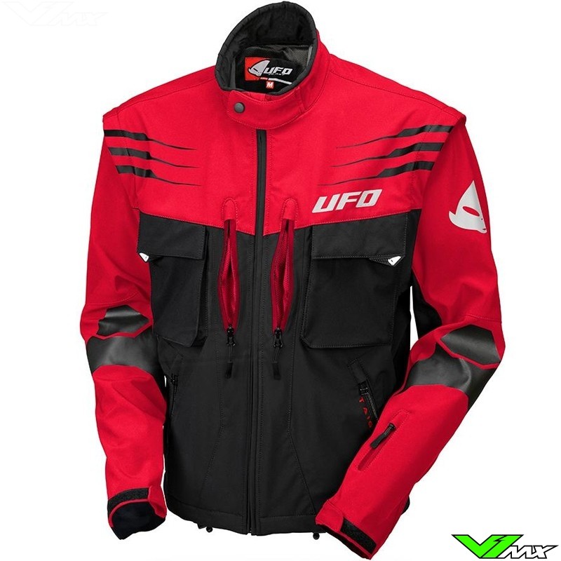 UFO Taiga Enduro Jacket - Red (L)