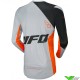 UFO Slim Frequency 2021 Motocross Gear Combo - Grey / Orange