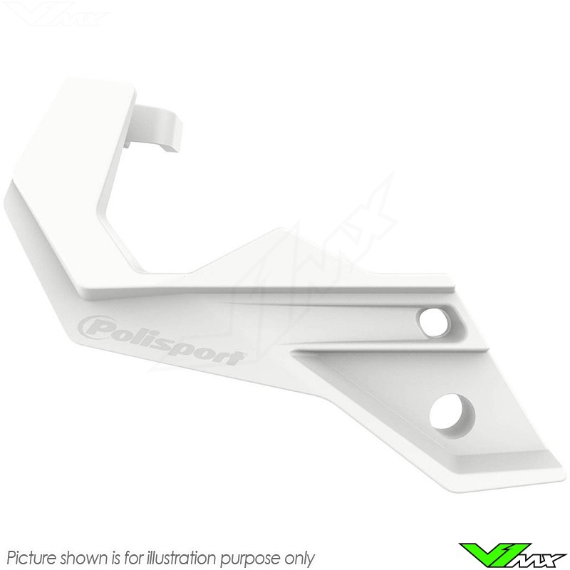 Polisport Bottom Fork Protector White - Beta RR125-2T RR200-2T RR250-2T RR300-2T RR350-4T RR390-4T RR430-4T RR480-4T