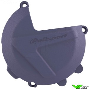 Polisport Clutch Cover Protector Blue - Husqvarna FE250 FE350