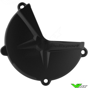 Polisport Clutch Cover Protector Black - GasGas EC250 EC300 XC250 XC300