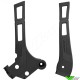 Polisport Frame Bescherming Zwart - Yamaha YZ125 YZ125X YZ250 YZ250X Fantic XE125