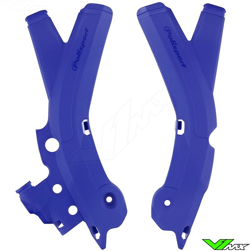 Polisport Frame Guards Blue - Sherco 125SE 250SE 300SE 250SEF 300SEF 450SEF 500SEF