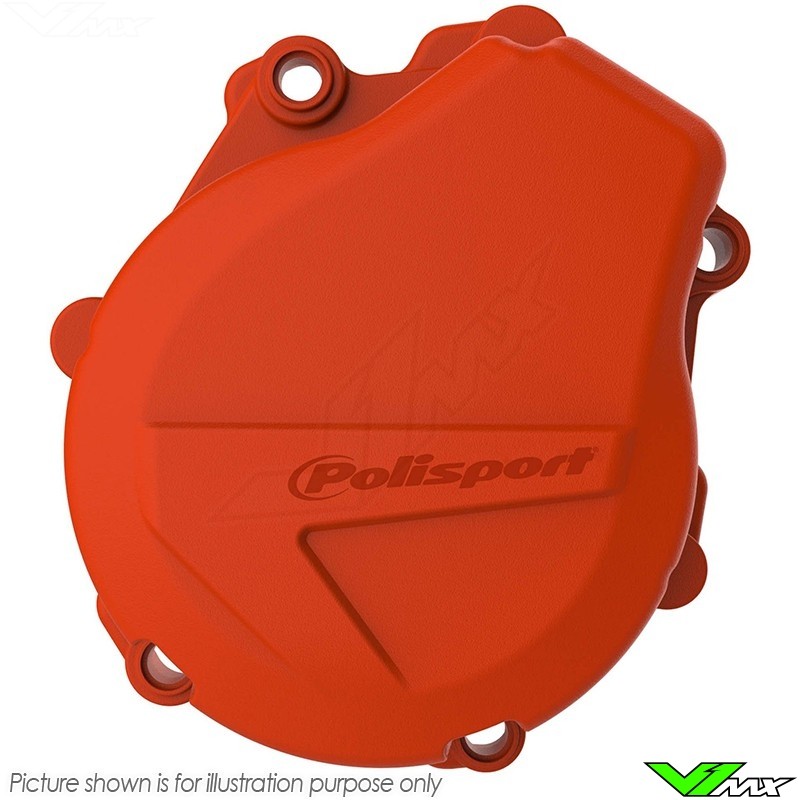 Polisport Ignition Cover Protector Orange - KTM 250SX