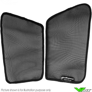 Polisport Radiator Mesh Black - Yamaha YZF250