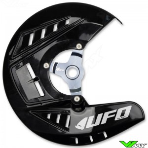 UFO Brake Disc Protector Black - Honda CRF250R CRF250RX CRF450R CRF450RX