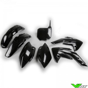 UFO Plastic Kit Black - Honda CRF150R