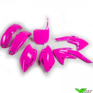 UFO Plastic Kit Neon Pink - Honda CRF150R