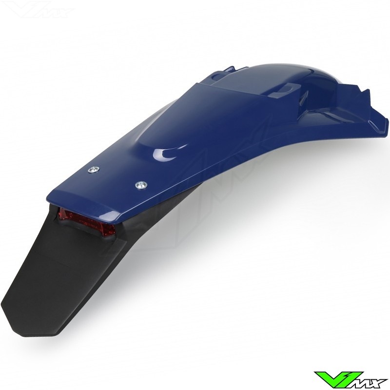 UFO Achterspatbord met LED Achterlicht Blauw - Husqvarna FE250 FE350 FE450 FE501 TE250 TE300 TX125 TX300