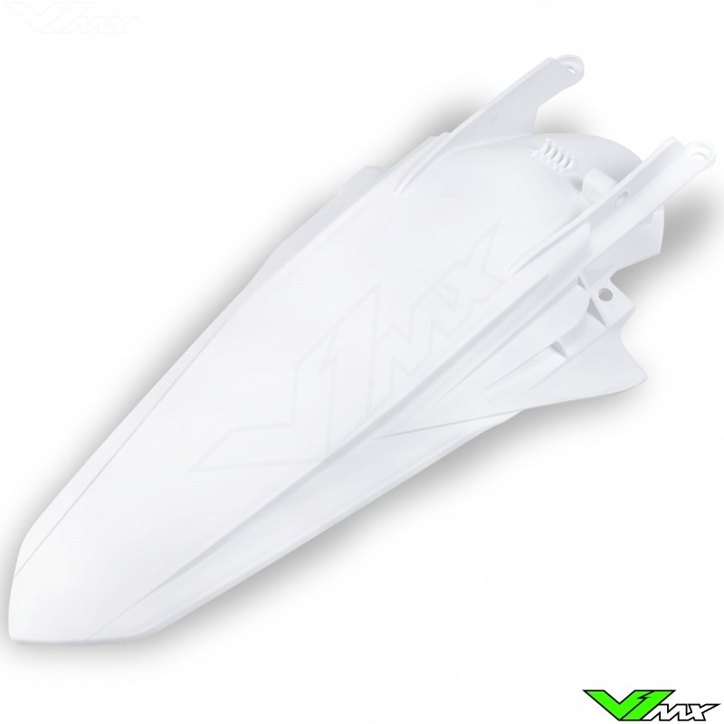 UFO Rear Fender White - KTM 150EXC 250EXC 250EXC-F 300EXC 350EXC-F 450EXC 500EXC