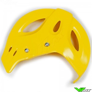UFO Brake Disc Protector Yellow - Suzuki RM125 RM250