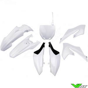 UFO Plastic Kit White - Yamaha YZ65