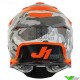 Just1 J39 Motocross Helmet - Camo / Fluo Orange
