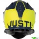 Just1 J18 MIPS Motocross Helmet - Blue / Fluo Yellow