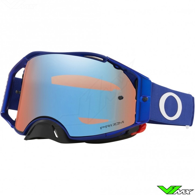 Oakley Airbrake Crossbril - Blauw / Prizm Sapphire Lens