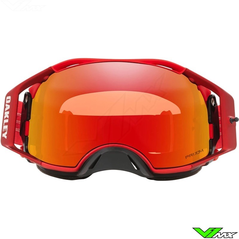 Oakley Airbrake Motocross Goggle - Red / Prizm Torch Lens