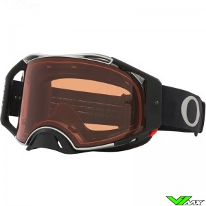 Oakley Airbrake Motocross Goggle - Tuff Blocks Gunmetal / Prizm Bronze Lens