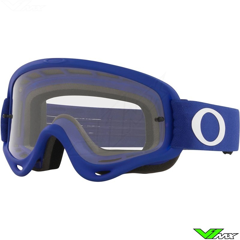 Oakley O Frame Motocross Goggle - Blue / Clear Lens