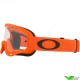 Oakley O Frame Motocross Goggle - Orange / Clear Lens