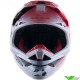 Alpinestars Supertech S-M10 Angel Limited Edition Motocross Helmet - Fluo Red / Black
