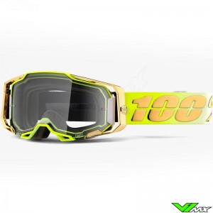 100% Armega Feelgood Motocross Goggle - Clear Lens