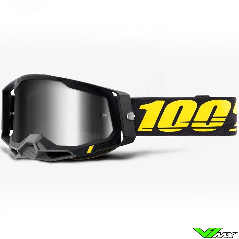 100% Racecraft 2 Arbis Motocross Goggle - Mirror Silver Lens