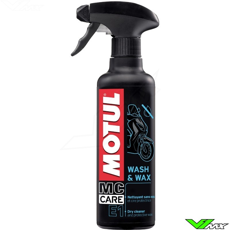 Motul E1 Wash & Wax Dry Cleaner - 400ml