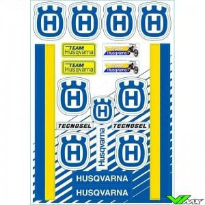 Tecnosel Stickervel - Husqvarna Vintage 50 x 35 cm