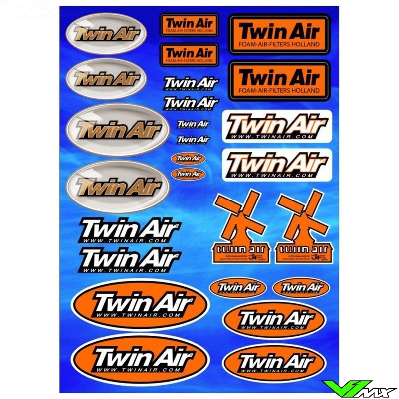 Twin Air Decal Sheet - 33 x 24 cm