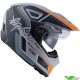 Kenny Explorer Enduro Helmet - Grey / Orange / Matte