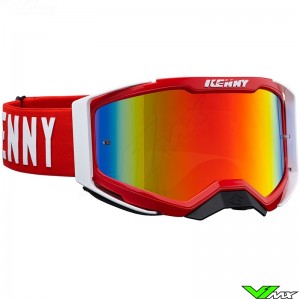 Kenny Performance Level 2 Motocross Goggle - Red