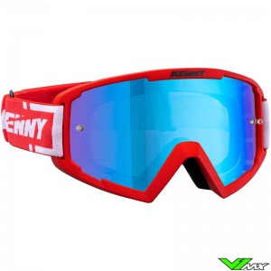 Kenny Track+ Motocross Goggle - Red