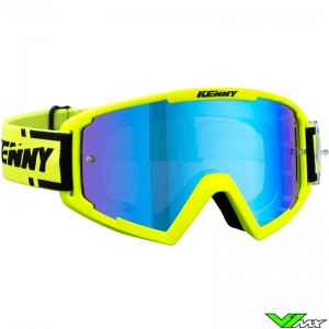 Kenny Track+ Motocross Goggle - Fluo Yellow