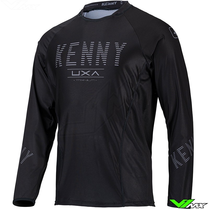Kenny Titanium 2022 Cross shirt - Zwart (XXXL)