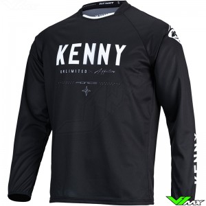 Kenny Track Force 2022 Cross shirt - Zwart