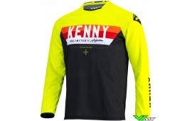 Kenny Track Force 2022 Cross shirt - Fluo Geel