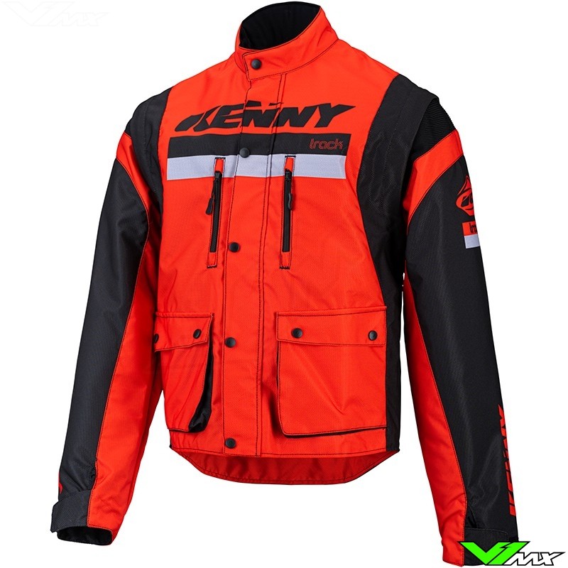 Kenny Track 2022 Enduro Jacket - Orange (XXL)