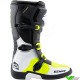 Kenny Track Motocross Boots - Black / White / Fluo Yellow